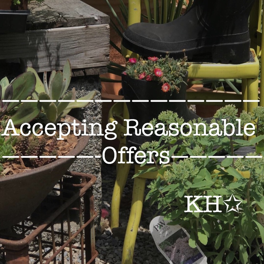 ACCEPTING REASONABLE OFFERS